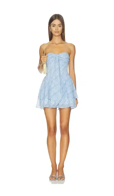 MORE TO COME Dara Strapless Mini Dress | Thumbnail 1 MORE TO COME Dara Strapless Mini Dress | Thumbnail 1