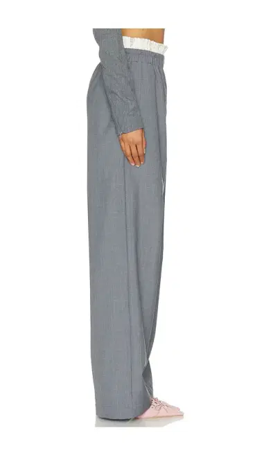 Milkwhite Double Waistband Floral Pant | Thumbnail 3 Milkwhite Double Waistband Floral Pant | Thumbnail 3