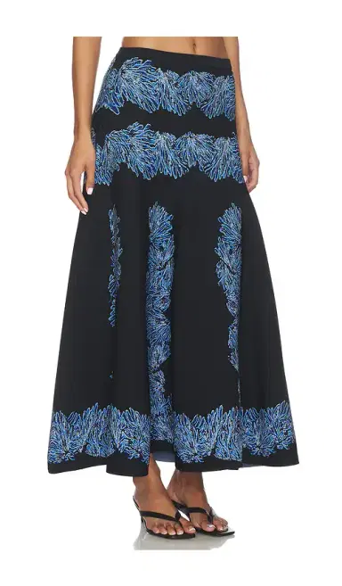 Ulla Johnson Alessia Knit Jacquard Skirt | Thumbnail 2 Ulla Johnson Alessia Knit Jacquard Skirt | Thumbnail 2