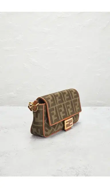 Fendi Zucca Baguette NM Shoulder Bag | Thumbnail 4 Fendi Zucca Baguette NM Shoulder Bag | Thumbnail 4