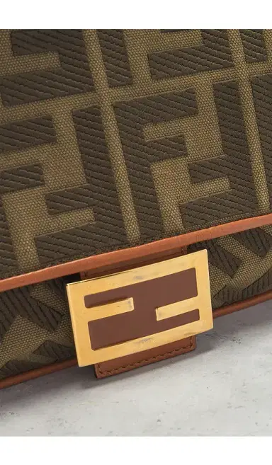 Fendi Zucca Baguette NM Shoulder Bag | Thumbnail 5 Fendi Zucca Baguette NM Shoulder Bag | Thumbnail 5