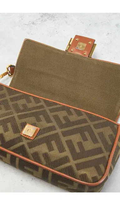 Fendi Zucca Baguette NM Shoulder Bag | Thumbnail 7 Fendi Zucca Baguette NM Shoulder Bag | Thumbnail 7