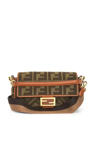 Fendi Zucca Baguette NM Shoulder Bag | Thumbnail 1 Fendi Zucca Baguette NM Shoulder Bag | Thumbnail 1