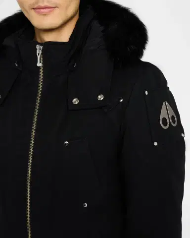 Moose Knuckles Men's Shearling Ballistic Bomber Jacket | Thumbnail 5 Moose Knuckles Men's Shearling Ballistic Bomber Jacket | Thumbnail 5