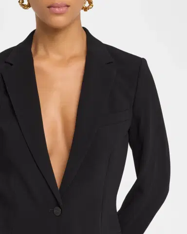 Theory Admiral Crepe One-Button Staple Blazer | Thumbnail 5 Theory Admiral Crepe One-Button Staple Blazer | Thumbnail 5
