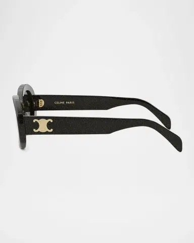 Celine Triomphe Oval Sunglasses | Thumbnail 4 Celine Triomphe Oval Sunglasses | Thumbnail 4