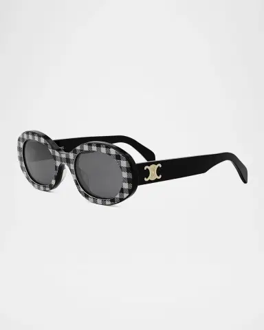 Celine Triomphe Oval Sunglasses | Thumbnail 3 Celine Triomphe Oval Sunglasses | Thumbnail 3