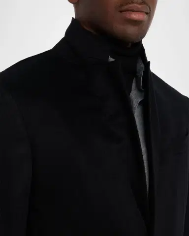 Zegna Men's Oasi Cashmere Single-Breasted Blazer | Thumbnail 7 Zegna Men's Oasi Cashmere Single-Breasted Blazer | Thumbnail 7