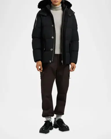 Moose Knuckles Men's Original Shearling Trim 3Q Jacket | Thumbnail 2 Moose Knuckles Men's Original Shearling Trim 3Q Jacket | Thumbnail 2
