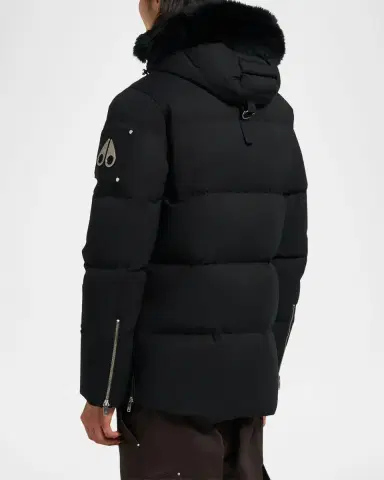 Moose Knuckles Men's Original Shearling Trim 3Q Jacket | Thumbnail 3 Moose Knuckles Men's Original Shearling Trim 3Q Jacket | Thumbnail 3