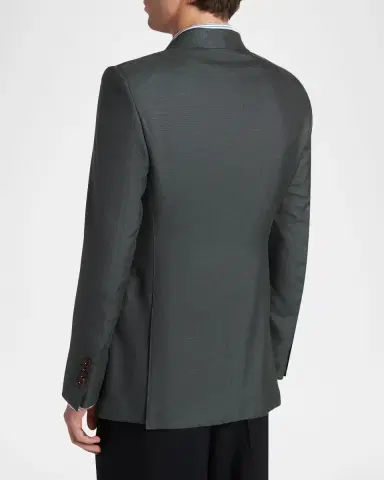 TOM FORD Men's Peak Lapel Single-Breasted Sport Coat | Thumbnail 3 TOM FORD Men's Peak Lapel Single-Breasted Sport Coat | Thumbnail 3