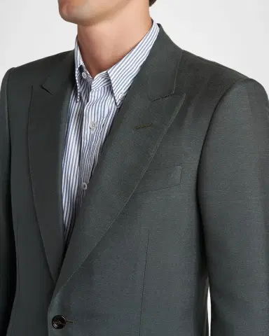 TOM FORD Men's Peak Lapel Single-Breasted Sport Coat | Thumbnail 5 TOM FORD Men's Peak Lapel Single-Breasted Sport Coat | Thumbnail 5