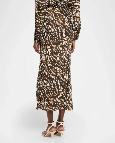 A.L.C. Jean Spotted Column Skirt | Thumbnail 3 A.L.C. Jean Spotted Column Skirt | Thumbnail 3