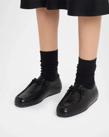 Jil Sander Leather Lace-Up Derby Shoes | Thumbnail 2 Jil Sander Leather Lace-Up Derby Shoes | Thumbnail 2