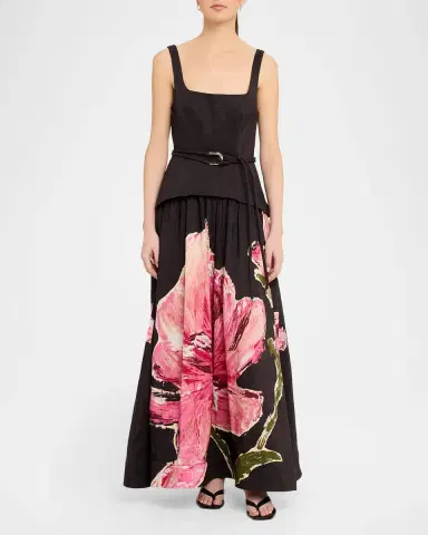 Acler Actonhill Floral Maxi Dress | Thumbnail 2 Acler Actonhill Floral Maxi Dress | Thumbnail 2