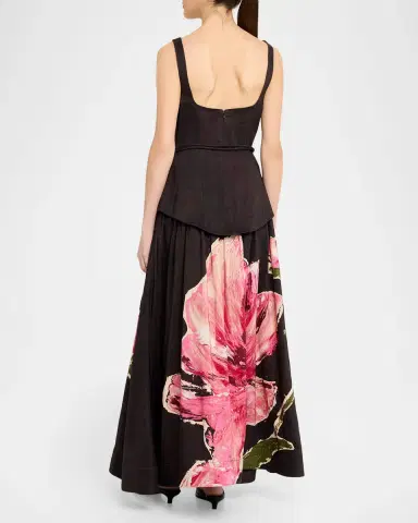 Acler Actonhill Floral Maxi Dress | Thumbnail 3 Acler Actonhill Floral Maxi Dress | Thumbnail 3