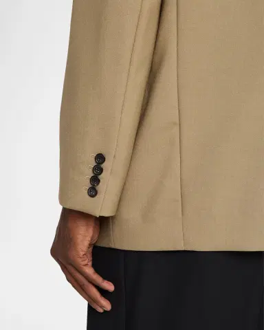 Saint Laurent Men's Wool and Mohair Oversized Two-Button Blazer | Thumbnail 7 Saint Laurent Men's Wool and Mohair Oversized Two-Button Blazer | Thumbnail 7