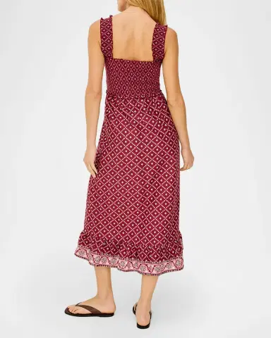Rails Rumi Printed Cotton Midi Dress | Thumbnail 3 Rails Rumi Printed Cotton Midi Dress | Thumbnail 3