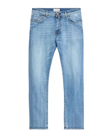 Jacob Cohen Men's Slim Stretch Faded Light-Wash Denim Jeans | Thumbnail 1 Jacob Cohen Men's Slim Stretch Faded Light-Wash Denim Jeans | Thumbnail 1