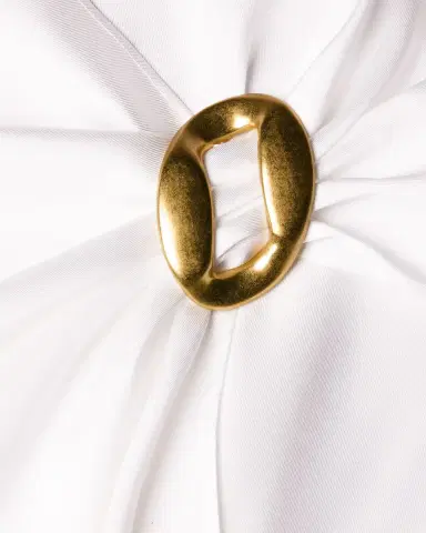 L'AGENCE Driselle Buckle-Embellished Satin Scarf Top | Thumbnail 5 L'AGENCE Driselle Buckle-Embellished Satin Scarf Top | Thumbnail 5