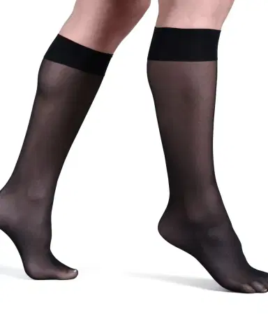 Wolford Satin Touch Sheer Knee-Highs | Thumbnail 4 Wolford Satin Touch Sheer Knee-Highs | Thumbnail 4