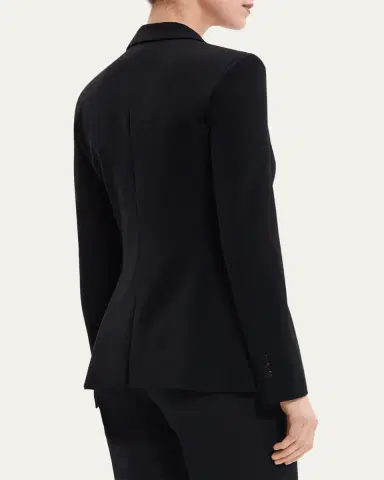 Theory Admiral Crepe One-Button Staple Blazer | Thumbnail 3 Theory Admiral Crepe One-Button Staple Blazer | Thumbnail 3
