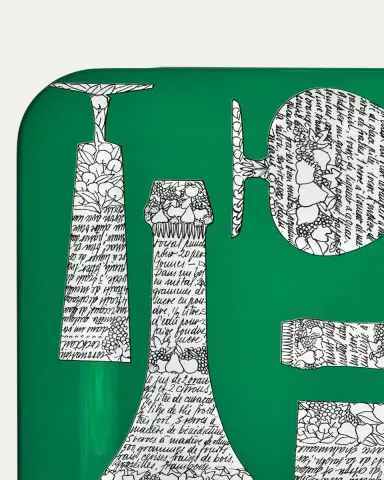 FORNASETTI Bottiglie Cocktail Tray | Thumbnail 4 FORNASETTI Bottiglie Cocktail Tray | Thumbnail 4