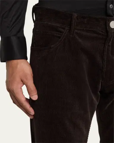 Giorgio Armani Men's Corduroy 5-Pocket Pants | Thumbnail 5 Giorgio Armani Men's Corduroy 5-Pocket Pants | Thumbnail 5