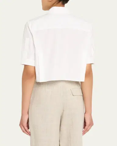 TWP Short Lived Button-Front Shirt | Thumbnail 3 TWP Short Lived Button-Front Shirt | Thumbnail 3