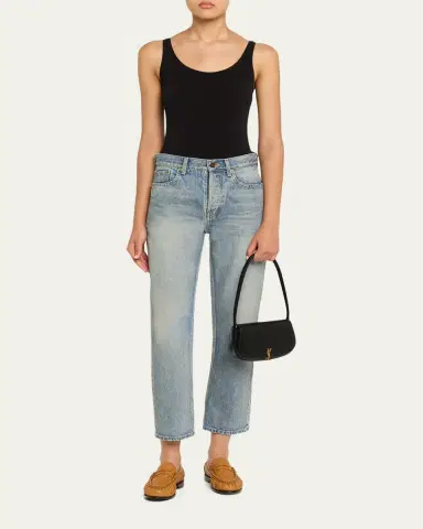 Saint Laurent Voltaire Mini Smooth Leather Shoulder Bag | Thumbnail 5 Saint Laurent Voltaire Mini Smooth Leather Shoulder Bag | Thumbnail 5