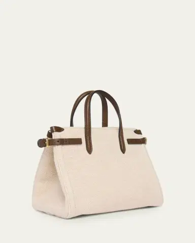 Valentino Garavani Antibes Small Floral-Embroidered Shopping Tote Bag | Thumbnail 3 Valentino Garavani Antibes Small Floral-Embroidered Shopping Tote Bag | Thumbnail 3