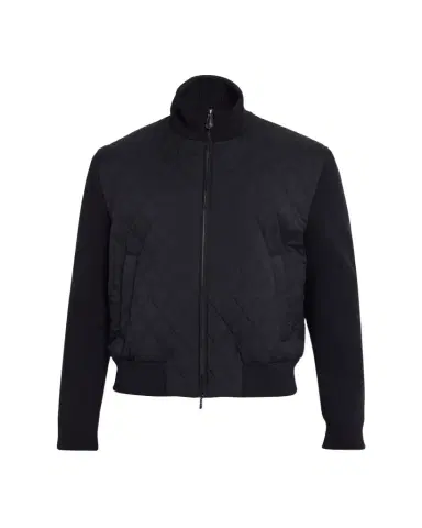 Loro Piana Men's Hopton Quilted Full-Zip Bomber Jacket | Thumbnail 1 Loro Piana Men's Hopton Quilted Full-Zip Bomber Jacket | Thumbnail 1