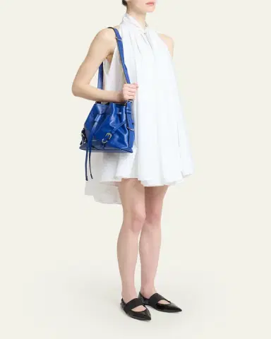 Givenchy Voyou Small Buckle Shoulder Bag in Leather | Thumbnail 5 Givenchy Voyou Small Buckle Shoulder Bag in Leather | Thumbnail 5