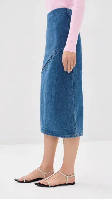 Jil Sander Denim Skirt Medium Denim 38 | Thumbnail 4 Jil Sander Denim Skirt Medium Denim 38 | Thumbnail 4