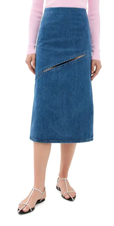 Jil Sander Denim Skirt Medium Denim 38 | Thumbnail 1 Jil Sander Denim Skirt Medium Denim 38 | Thumbnail 1