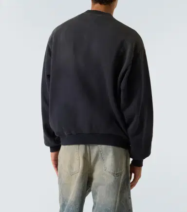 Acne Studios Logo cotton-blend zip-up sweatshirt | Thumbnail 5 Acne Studios Logo cotton-blend zip-up sweatshirt | Thumbnail 5