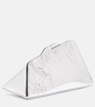 The Attico 8.30 PM oversized leather clutch | Thumbnail 2 The Attico 8.30 PM oversized leather clutch | Thumbnail 2