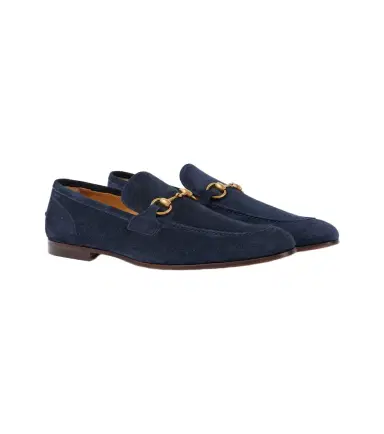 Gucci Jordaan Horsebit suede loafers | Thumbnail 1 Gucci Jordaan Horsebit suede loafers | Thumbnail 1
