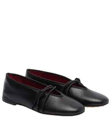 Bottega Veneta Rosa Knot leather ballet flats | Thumbnail 1 Bottega Veneta Rosa Knot leather ballet flats | Thumbnail 1