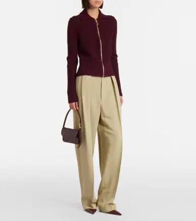 Victoria Beckham Pleated tapered pants | Thumbnail 6 Victoria Beckham Pleated tapered pants | Thumbnail 6