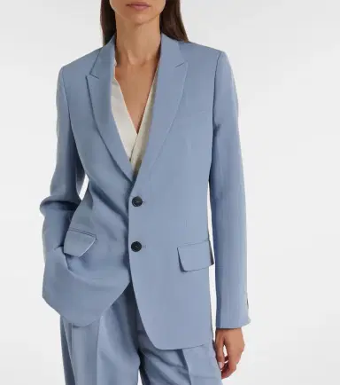 Victoria Beckham Single-breasted blazer | Thumbnail 6 Victoria Beckham Single-breasted blazer | Thumbnail 6