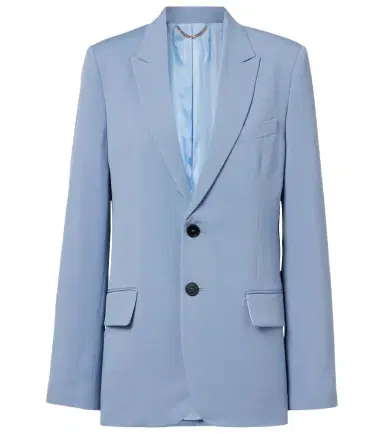 Victoria Beckham Single-breasted blazer | Thumbnail 1 Victoria Beckham Single-breasted blazer | Thumbnail 1