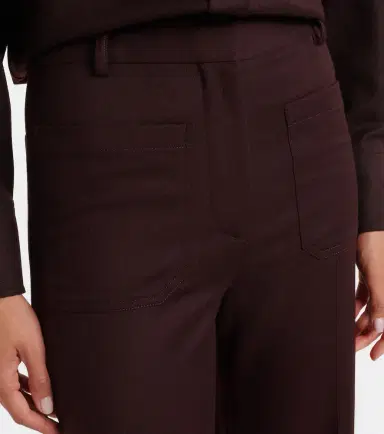 Victoria Beckham Alina virgin wool wide-leg pants | Thumbnail 3 Victoria Beckham Alina virgin wool wide-leg pants | Thumbnail 3