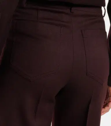 Victoria Beckham Alina virgin wool wide-leg pants | Thumbnail 4 Victoria Beckham Alina virgin wool wide-leg pants | Thumbnail 4