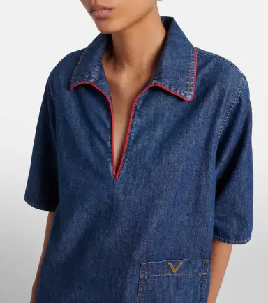 Valentino VGold denim top | Thumbnail 3 Valentino VGold denim top | Thumbnail 3
