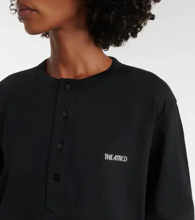 The Attico Layered cotton jersey T-shirt | Thumbnail 6 The Attico Layered cotton jersey T-shirt | Thumbnail 6