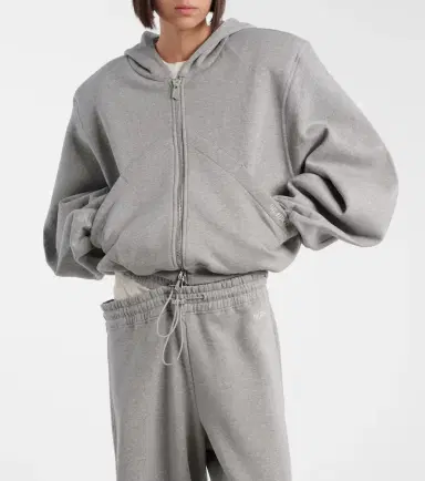 The Attico Cotton jersey hoodie | Thumbnail 4 The Attico Cotton jersey hoodie | Thumbnail 4