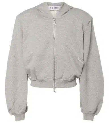The Attico Cotton jersey hoodie | Thumbnail 1 The Attico Cotton jersey hoodie | Thumbnail 1