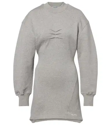 The Attico Cotton jersey sweatshirt dress | Thumbnail 1 The Attico Cotton jersey sweatshirt dress | Thumbnail 1