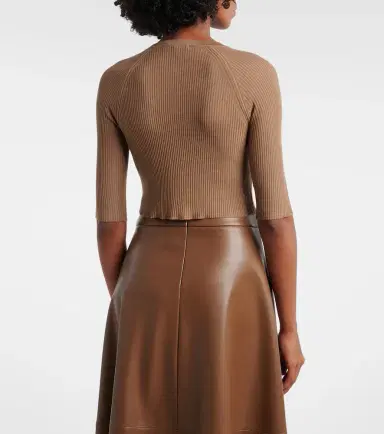 'S Max Mara Cropped virgin wool cardigan | Thumbnail 3 'S Max Mara Cropped virgin wool cardigan | Thumbnail 3